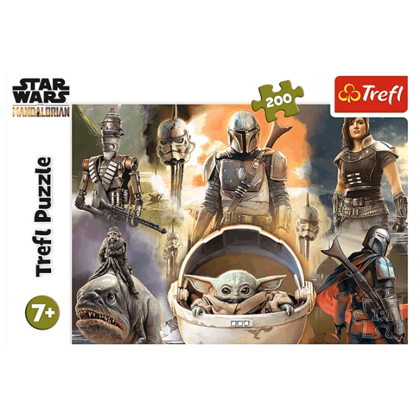 Puzzle Trefl Ready to Fight 7+/ Numărul de piese: 200 photo 3