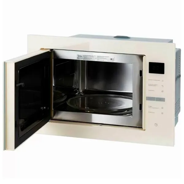 Микроволновая печь Midea MI10250GI Встраиваемый / 900 Вт / Бежевый photo 2