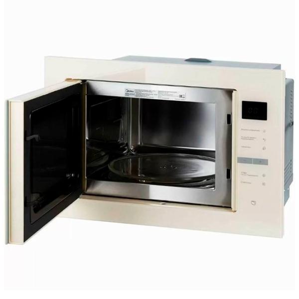 Микроволновая печь Midea MI10250GI Встраиваемый / 900 Вт / Бежевый photo 2
