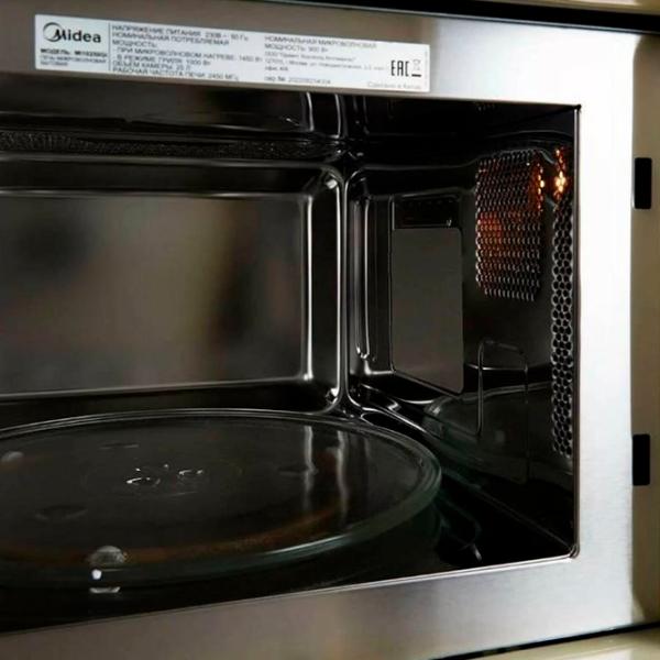 Микроволновая печь Midea MI10250GI Встраиваемый / 900 Вт / Бежевый photo 10