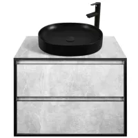 Наборы мебели для ванной комнаты Aquatoria Loft ЛДСП / Серый