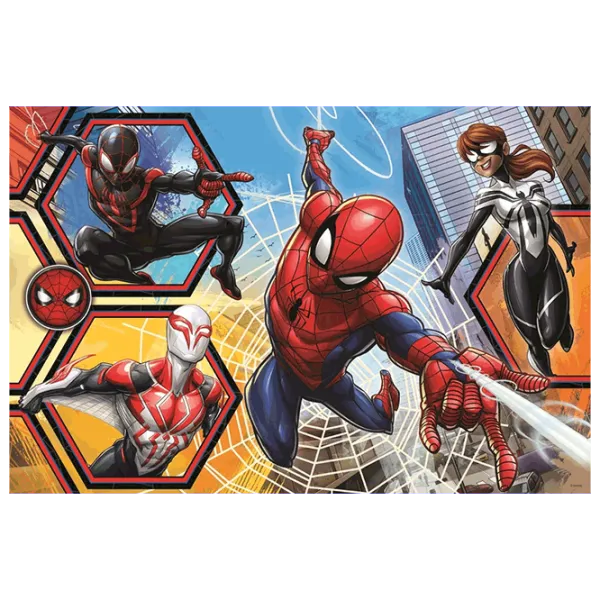 Puzzle Trefl Spiderman 3+/ Количество деталей: 24 photo 1 Puzzle Trefl Spiderman 3+/ Количество деталей: 24 photo 1