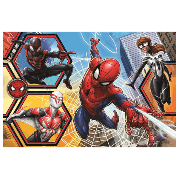 Puzzle Trefl Spiderman 3+/ Количество деталей: 24 photo 1 Puzzle Trefl Spiderman 3+/ Количество деталей: 24 photo 1