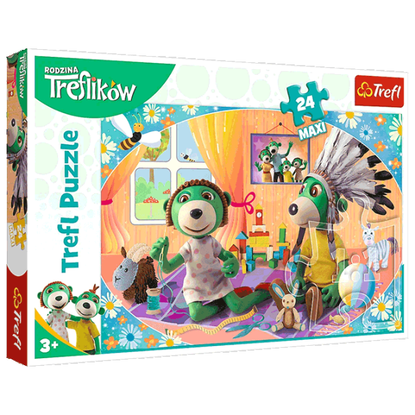 Puzzle Trefl Sa ne distram! 3+/ Количество деталей: 24 photo 1 Puzzle Trefl Sa ne distram! 3+/ Количество деталей: 24 photo 1