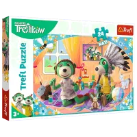 Puzzle Trefl Sa ne distram! 3+/ Numărul de piese: 24