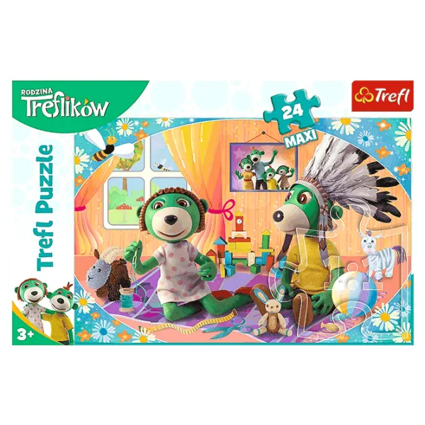 Puzzle Trefl Sa ne distram! 3+/ Количество деталей: 24 photo 3 Puzzle Trefl Sa ne distram! 3+/ Количество деталей: 24 photo 3