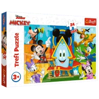 Puzzle Trefl Mickey Mouse 3+/ Numărul de piese: 24
