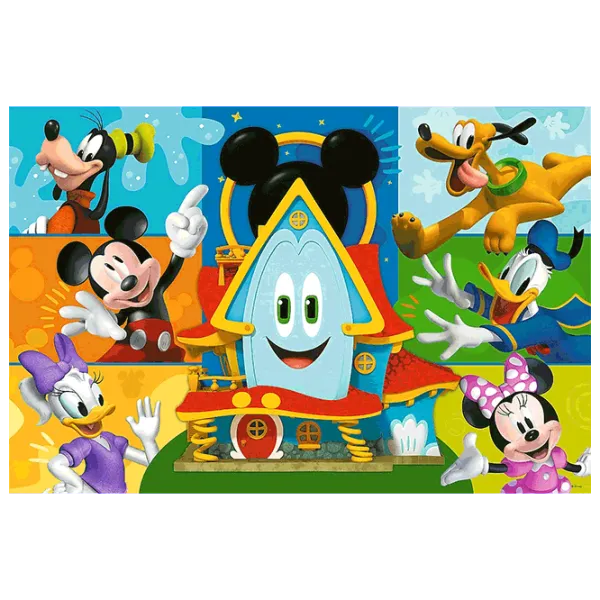 Puzzle Trefl Mickey Mouse 3+/ Количество деталей: 24 photo 2 Puzzle Trefl Mickey Mouse 3+/ Количество деталей: 24 photo 2