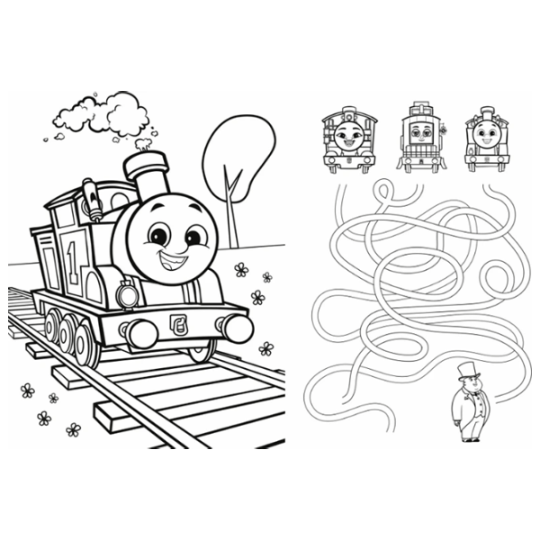 Puzzle Trefl Thomas & Friends 3+/ Количество деталей: 24 photo 2
