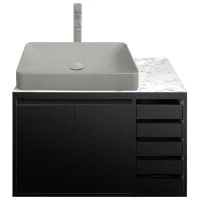 Seturi mobilă de baie Aquatoria Bianco PAL / Gray