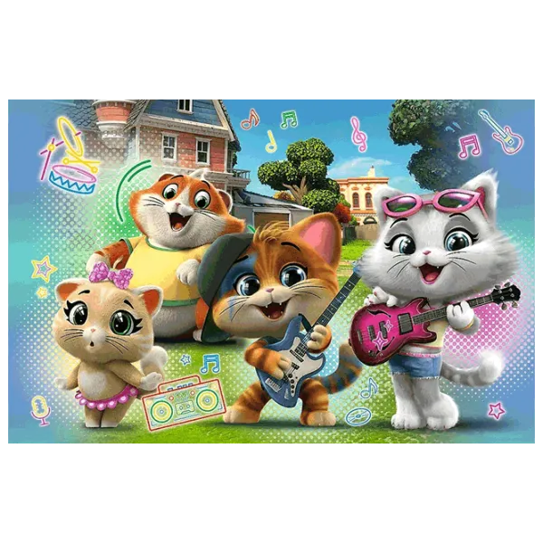 Puzzle Trefl Cats 3+/ Количество деталей: 24 photo 1