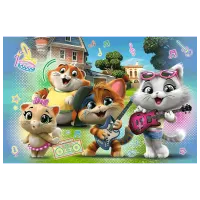 Puzzle Trefl Cats 3+/ Numărul de piese: 24
