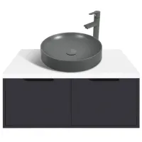 Наборы мебели для ванной комнаты Aquatoria Neo ЛДСП / White