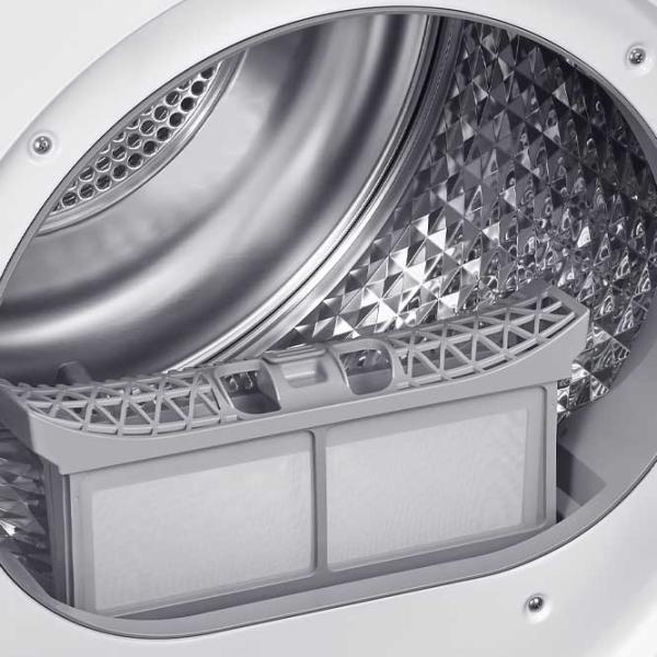 Сушильная машина Samsung DV90CGC2A0AELE 9 кг/ Белый photo 7