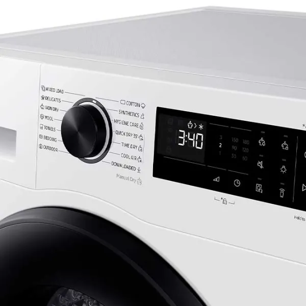 Сушильная машина Samsung DV90CGC2A0AELE 9 кг/ Белый photo 8