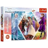Puzzle Trefl Sisters in Frozen 7+/ Numărul de piese: 200