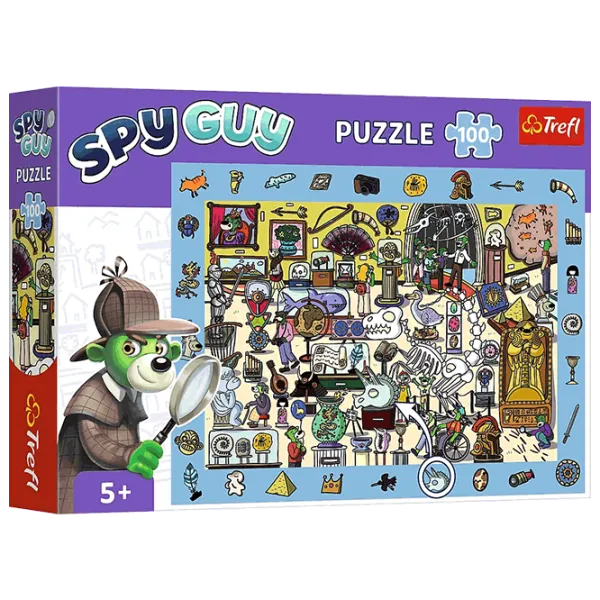 Puzzle Trefl Spy Guy - Museum 4+/ Количество деталей: 100 photo 1 Puzzle Trefl Spy Guy - Museum 4+/ Количество деталей: 100 photo 1