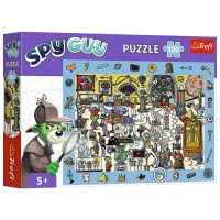 Puzzle Trefl Spy Guy - Museum 4+/ Numărul de piese: 100