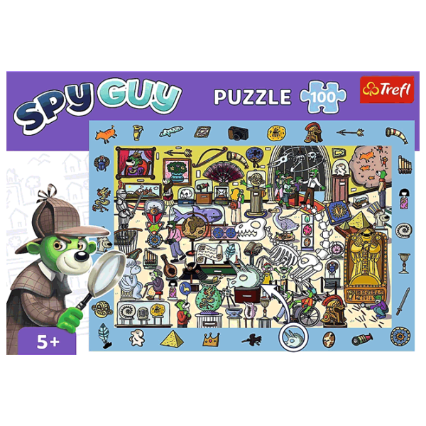 Puzzle Trefl Spy Guy - Museum 4+/ Количество деталей: 100 photo 3 Puzzle Trefl Spy Guy - Museum 4+/ Количество деталей: 100 photo 3