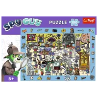 Puzzle Trefl Spy Guy - Museum 4+/ Numărul de piese: 100 photo 3