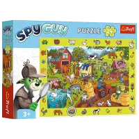 Puzzle Trefl Spy Guy - Farma 4+/ Numărul de piese: 24