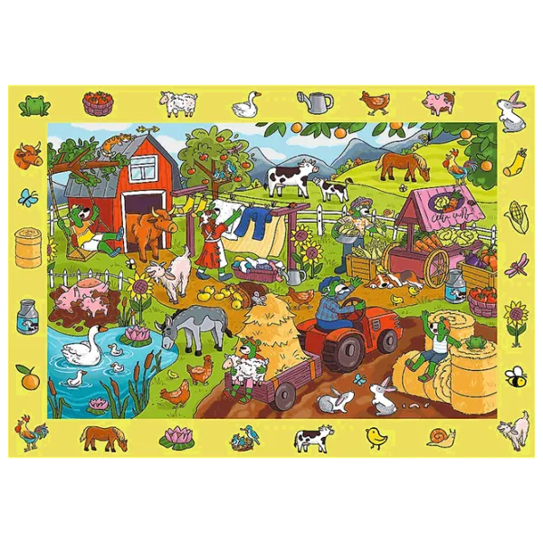 Puzzle Trefl Spy Guy - Farma 4+/ Numărul de piese: 24 photo 2