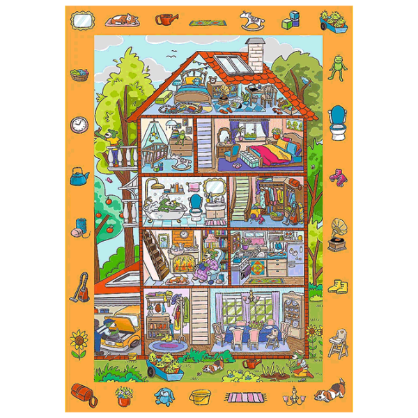 Puzzle Trefl Spy Guy - At Home 4+/ Количество деталей: 24 photo 2
