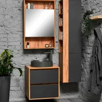 Наборы мебели для ванной комнаты Aquatoria Spirit ЛДСП / Brown photo 3