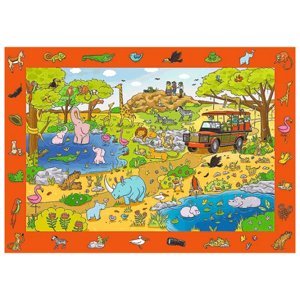 Puzzle Trefl Spy Guy-Safari 4+/ Количество деталей: 24 photo 3 Puzzle Trefl Spy Guy-Safari 4+/ Количество деталей: 24 photo 3