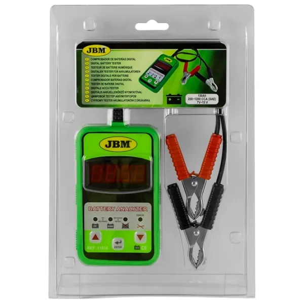 Tester JBM 51816 Green / Plastic photo 2