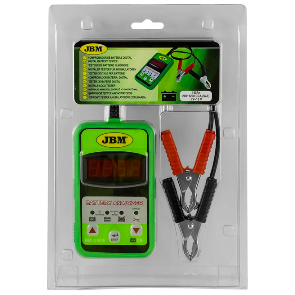Tester JBM 51816 Green / Plastic photo 2