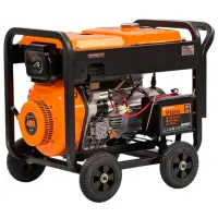 Generator de curent Daewoo DDAE 9000DXE-3 220 / 380 V Motorină / 6 kW photo 2