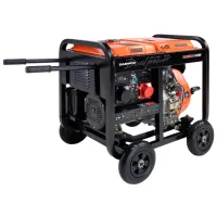 Generator de curent Daewoo DDAE 9000DXE-3 220 / 380 V Motorină / 6 kW photo 5