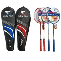 Set de palete Joola 99559 Pentru badminton / Drept / Lemn