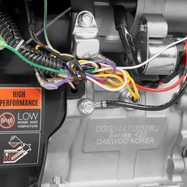 Генератор Daewoo GDA 7500E 230 В Бензин / 6 кВт photo 4