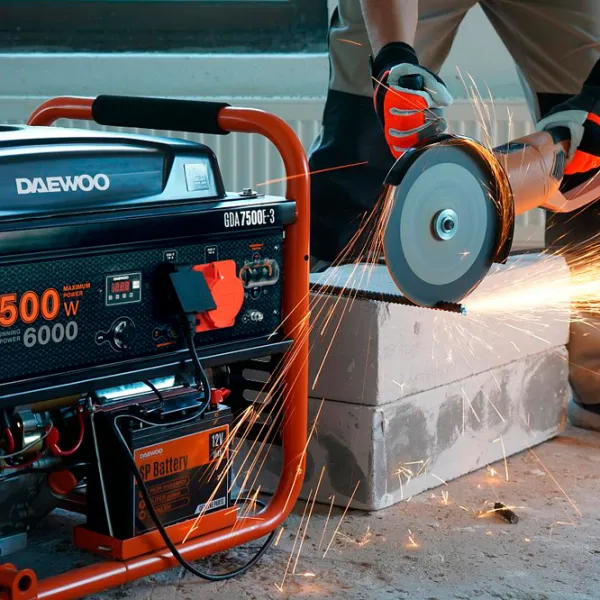 Генератор Daewoo GDA 7500E 230 В Бензин / 6 кВт photo 7
