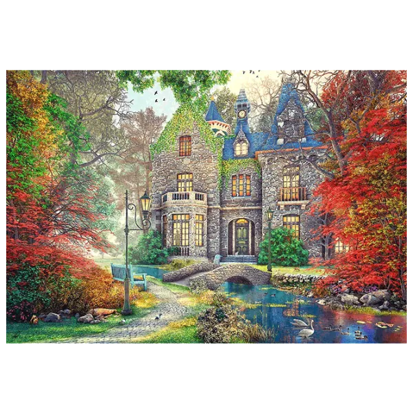 Puzzle Trefl Autumn Manor 12+/ Количество деталей: 1500 photo 2 Puzzle Trefl Autumn Manor 12+/ Количество деталей: 1500 photo 2