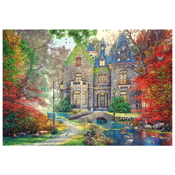 Puzzle Trefl Autumn Manor 12+/ Количество деталей: 1500 photo 2 Puzzle Trefl Autumn Manor 12+/ Количество деталей: 1500 photo 2