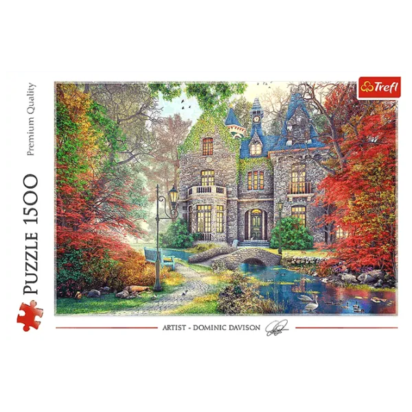 Puzzle Trefl Autumn Manor 12+/ Количество деталей: 1500 photo 3 Puzzle Trefl Autumn Manor 12+/ Количество деталей: 1500 photo 3