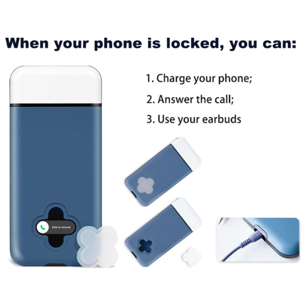 Умный чехол Keepin Timing Box Пластик / Синий photo 4