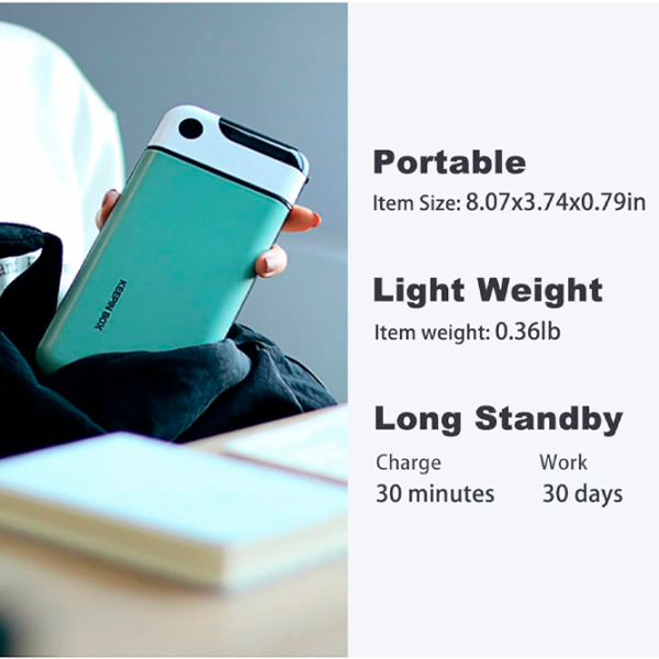 Умный чехол Keepin Timing Box Пластик / Синий photo 5