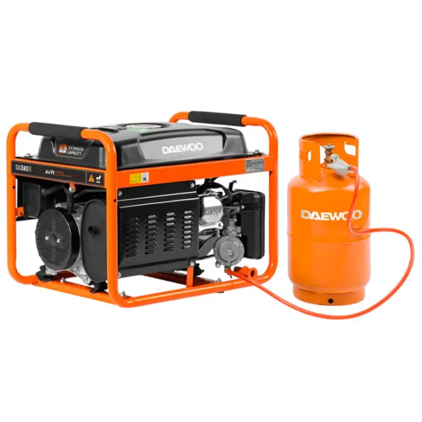Генератор Daewoo GDA 3500DFE 220 В Бензин, газ / 2.8 кВт photo 3