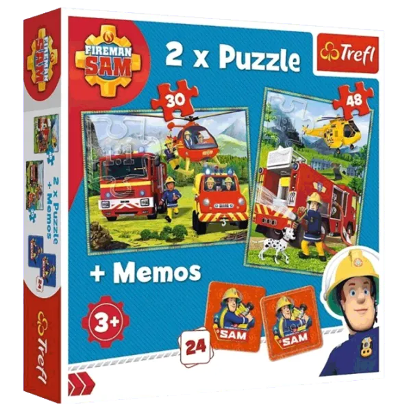 Puzzle Trefl Firefighters in Action 3+/ Количество деталей: 78 photo 1 Puzzle Trefl Firefighters in Action 3+/ Количество деталей: 78 photo 1