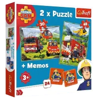 Puzzle Trefl Firefighters in Action 3+/ Количество деталей: 78