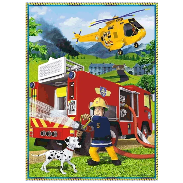 Puzzle Trefl Firefighters in Action 3+/ Количество деталей: 78 photo 2 Puzzle Trefl Firefighters in Action 3+/ Количество деталей: 78 photo 2