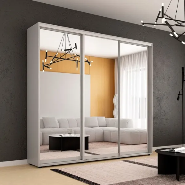 Шкаф Mobildor-Lux Compact 270 x 45см x 220 / ЛДСП / Светло серый photo 2