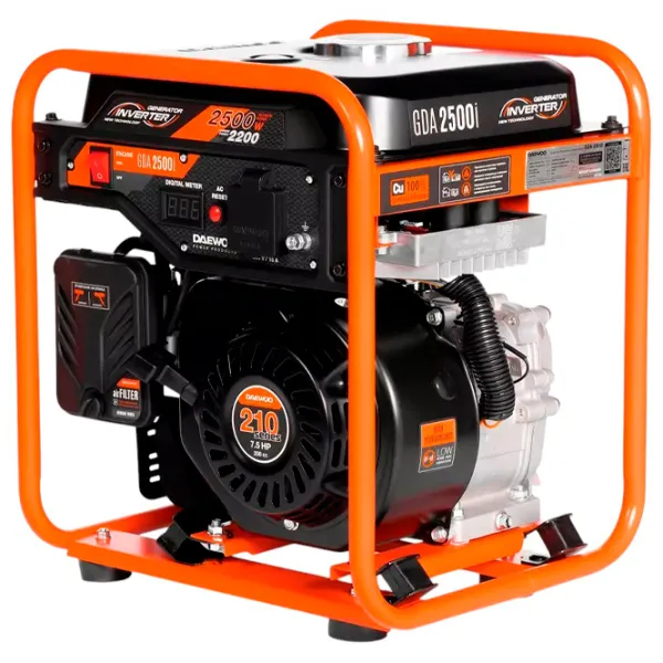 Generator de curent Daewoo GDA 2500i 220 V Benzină / 1.8 kW photo 2