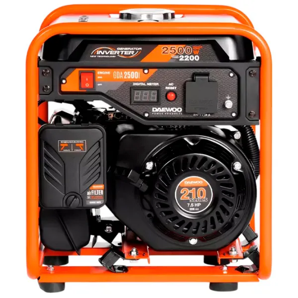 Generator de curent Daewoo GDA 2500i 220 V Benzină / 1.8 kW photo 3