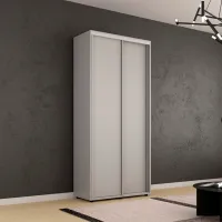 Шкаф Mobildor-Lux Compact 120 x 45см x 220 / ЛДСП / Светло серый photo 3