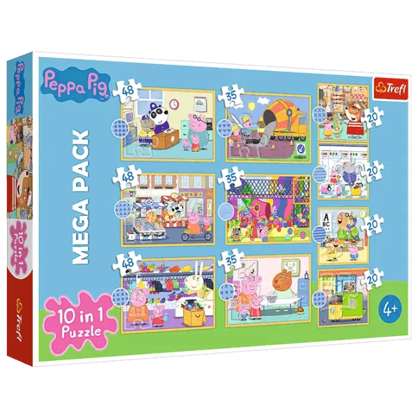 Puzzle Trefl Peppa Pig 4+/ Numărul de piese: 329 photo 1 Puzzle Trefl Peppa Pig 4+/ Numărul de piese: 329 photo 1